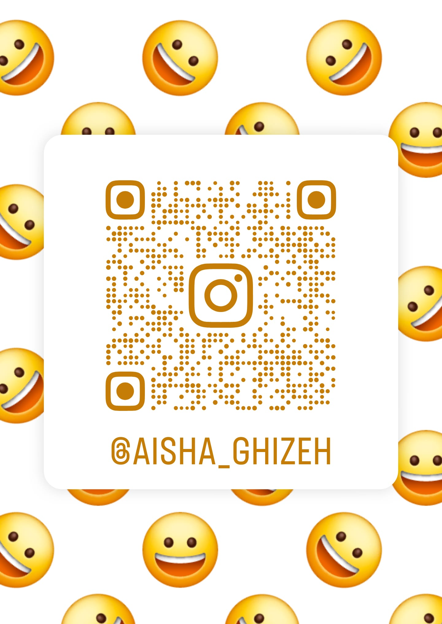 Cod Instagram Aisha Ghizeh